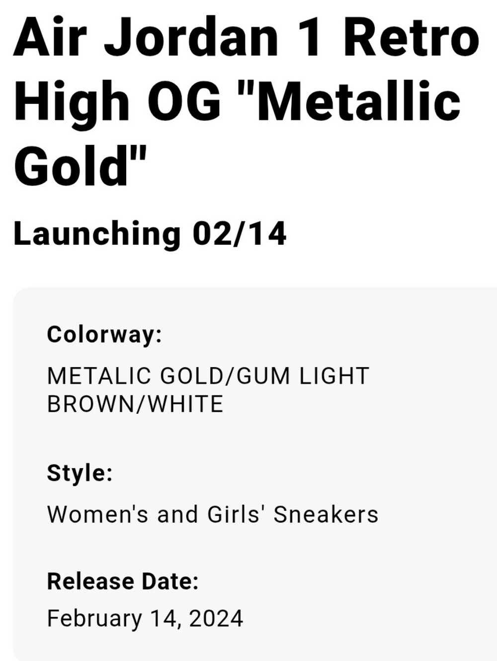 Women's Nike Air Jordan 1 Mid in White and Gold - Picture 5 of 6